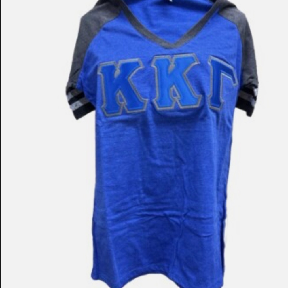 Kappa Kappa Gamma Stitch Letter T Shirt- Size Women’s Medium